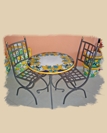 Tisch Keramik Mosaik